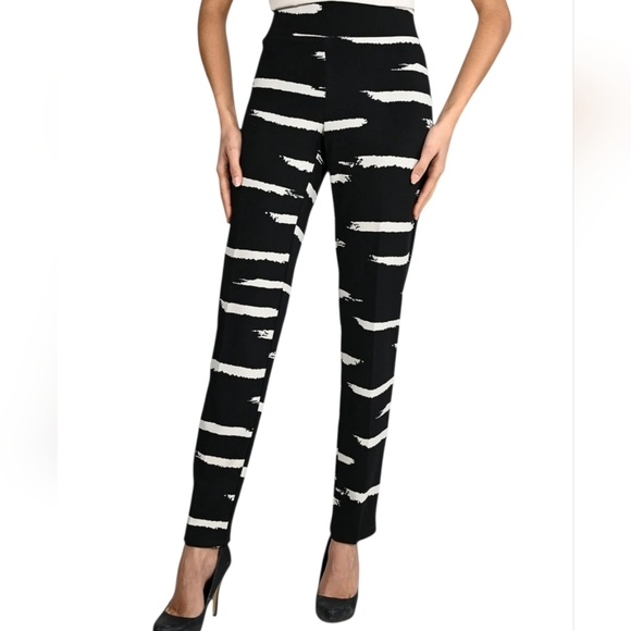 Frank Lyman Design Pants - Frank Lyman Black/Beige Pants Size 4 NWOT
